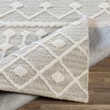 surya izmir izm 2303 light gray rug