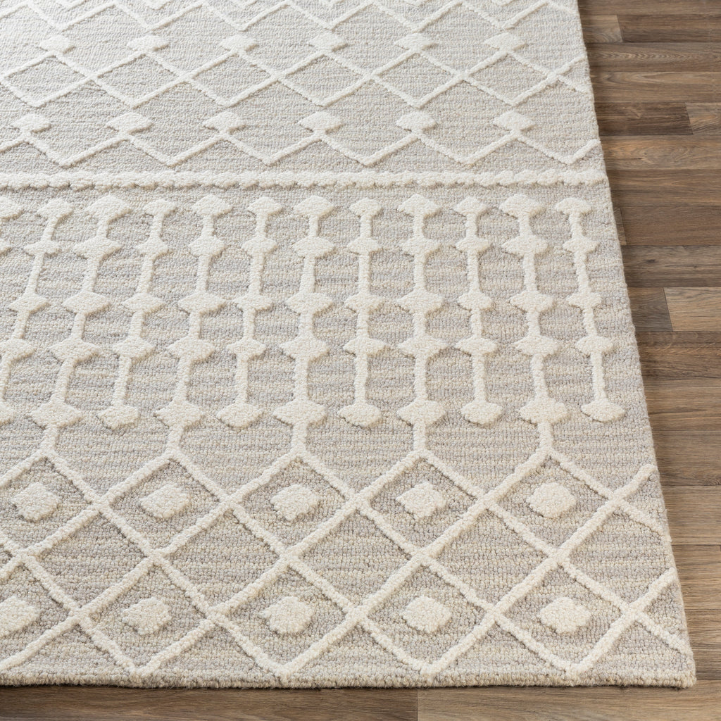 surya izmir izm 2303 light gray rug