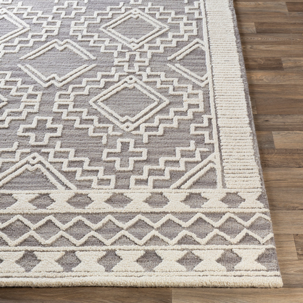surya izmir izm 2309 charcoal rug