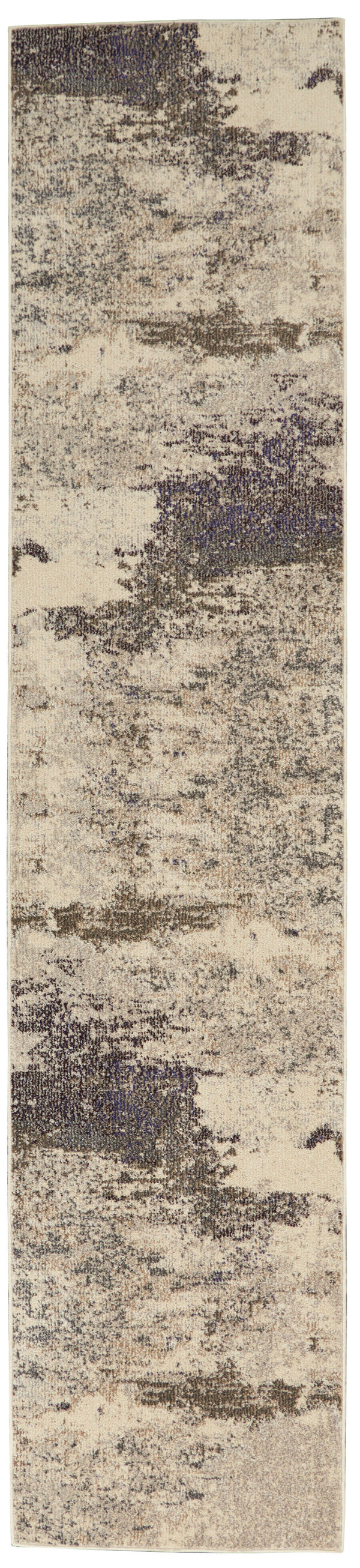 nourison celestial ces02 ivory grey rug