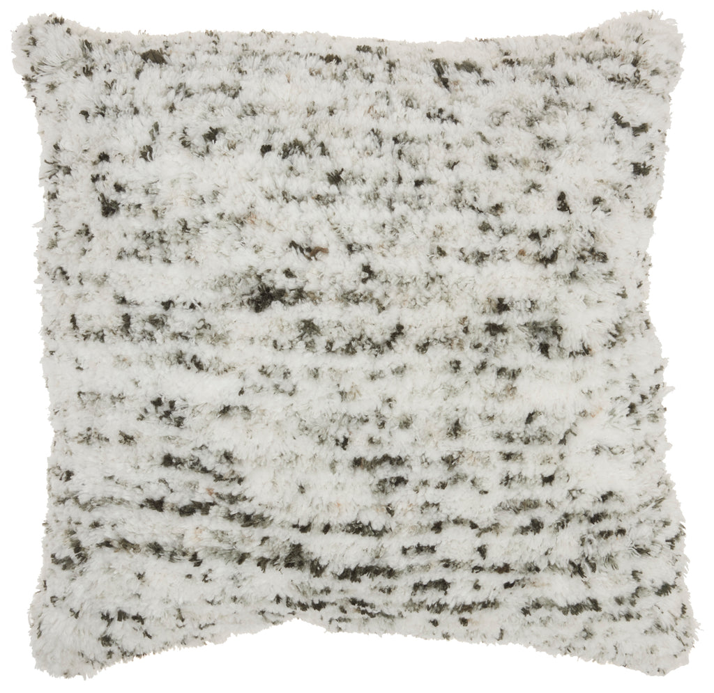 nourison life styles dl903 charcoal pillow