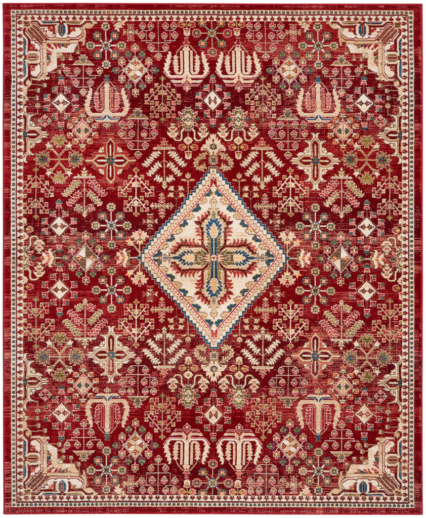 nourison karisma kar02 brick ivory rug