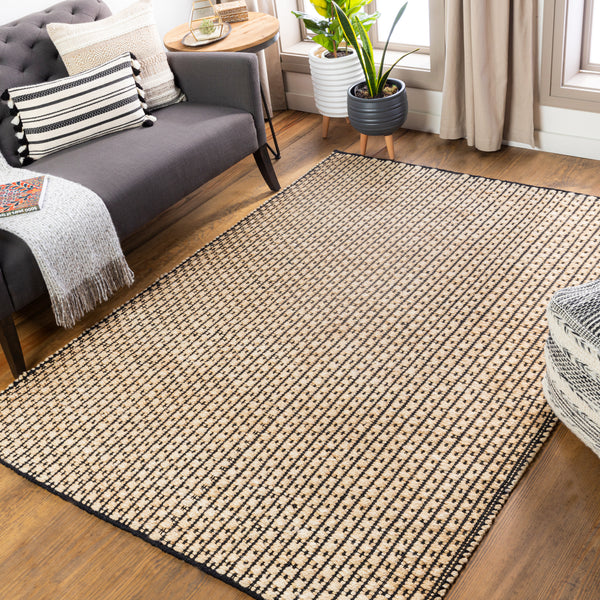surya jasmine jam 2300 black rug