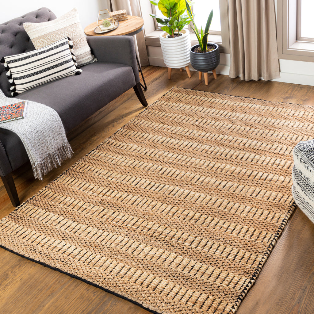 surya jasmine jam 2302 black rug