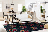 safavieh clearance jardin jar157z black rug