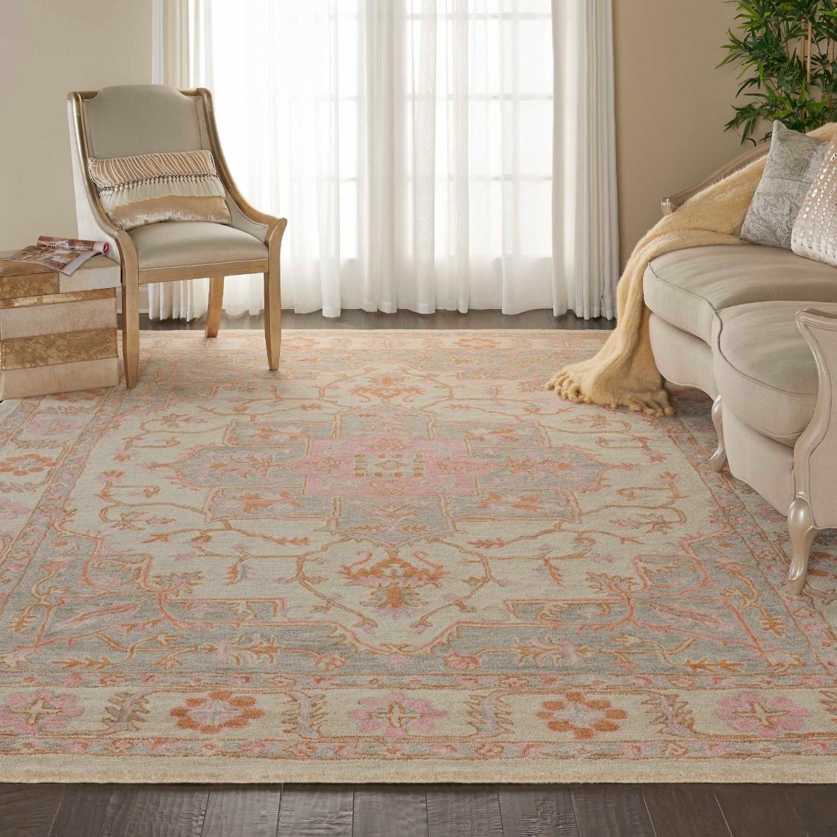 Nourison Clearance Jazmine JAZ01 Sand Rug