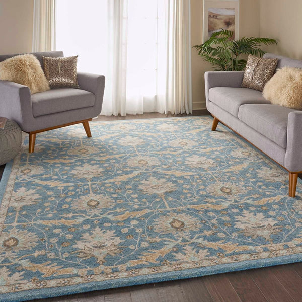 Nourison Clearance Jazmine JAZ02 Blue Rug