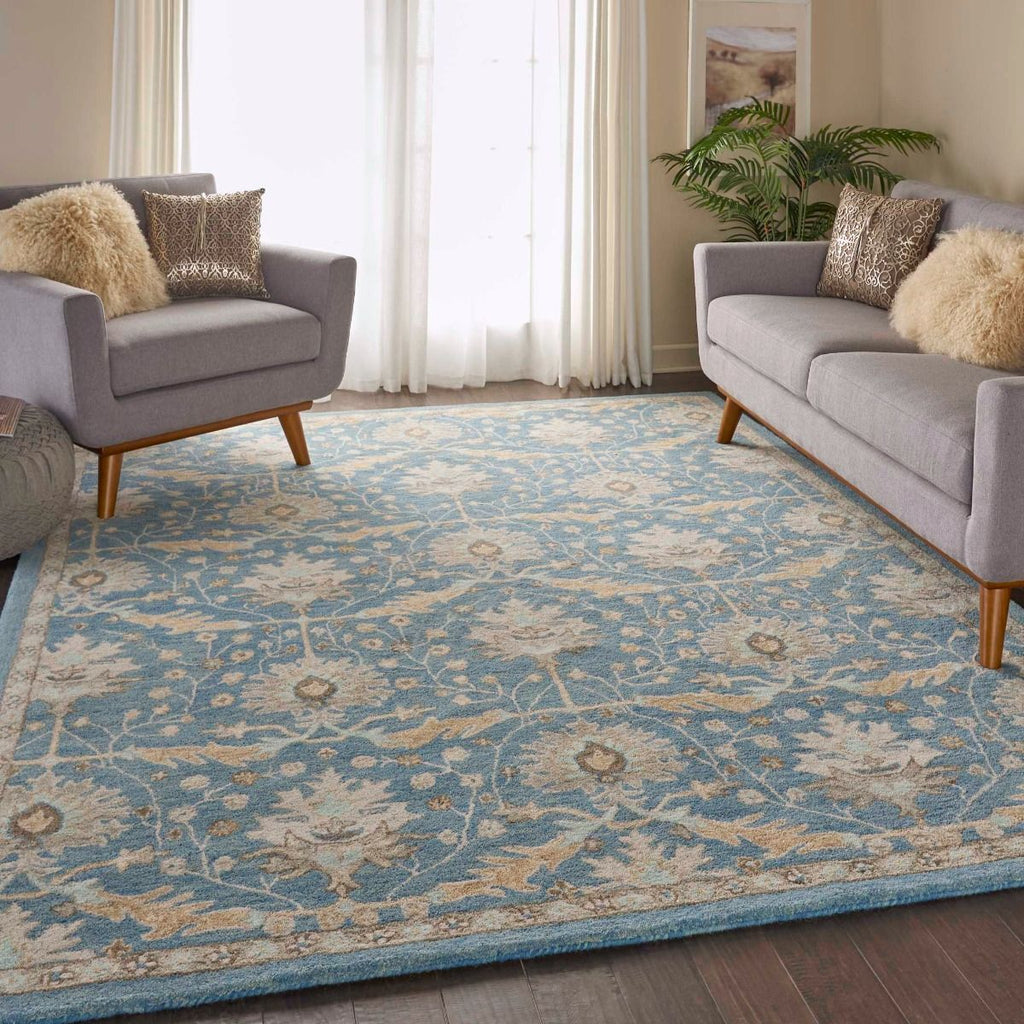 Nourison Clearance Jazmine JAZ02 Blue Rug
