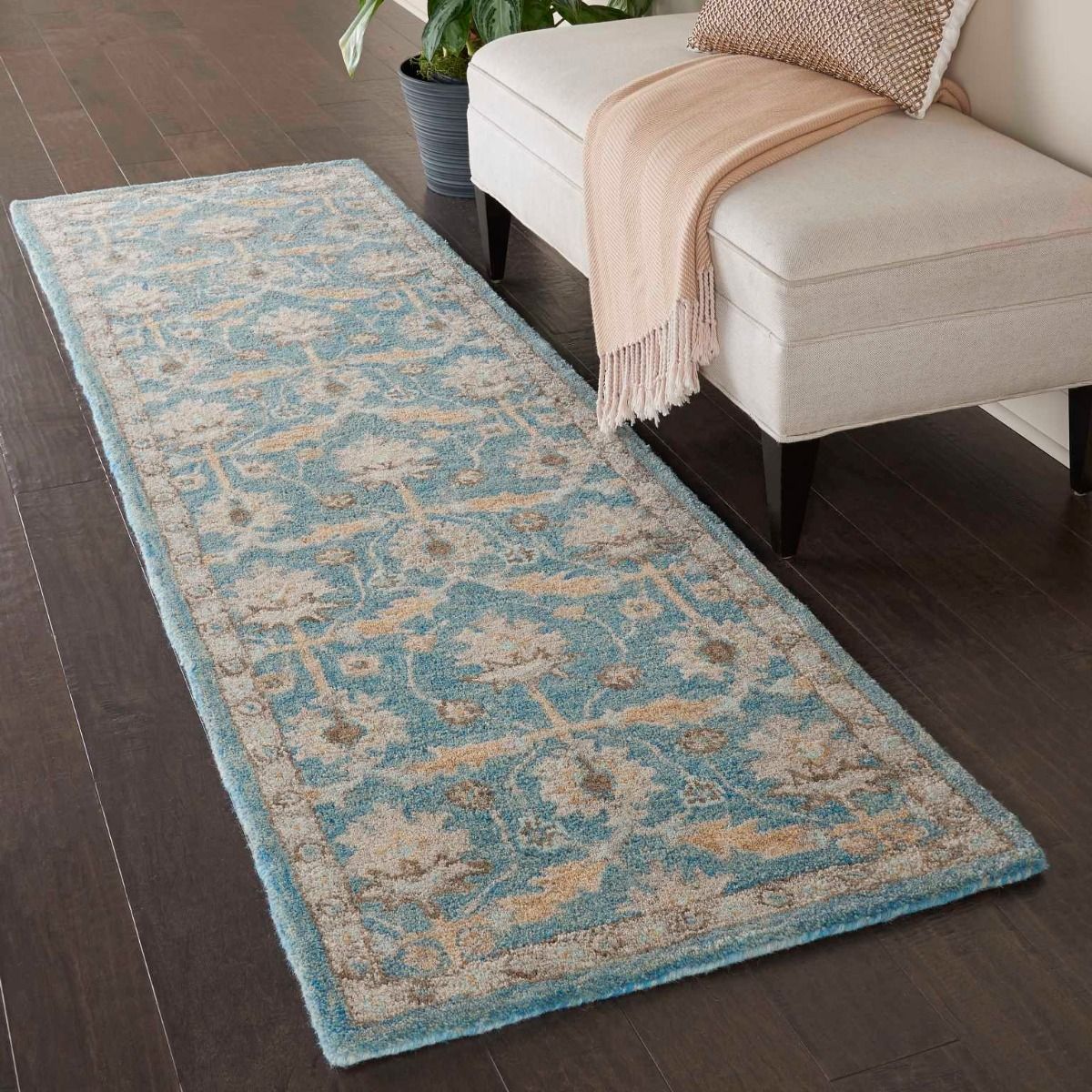 Nourison Clearance Jazmine JAZ02 Blue Rug