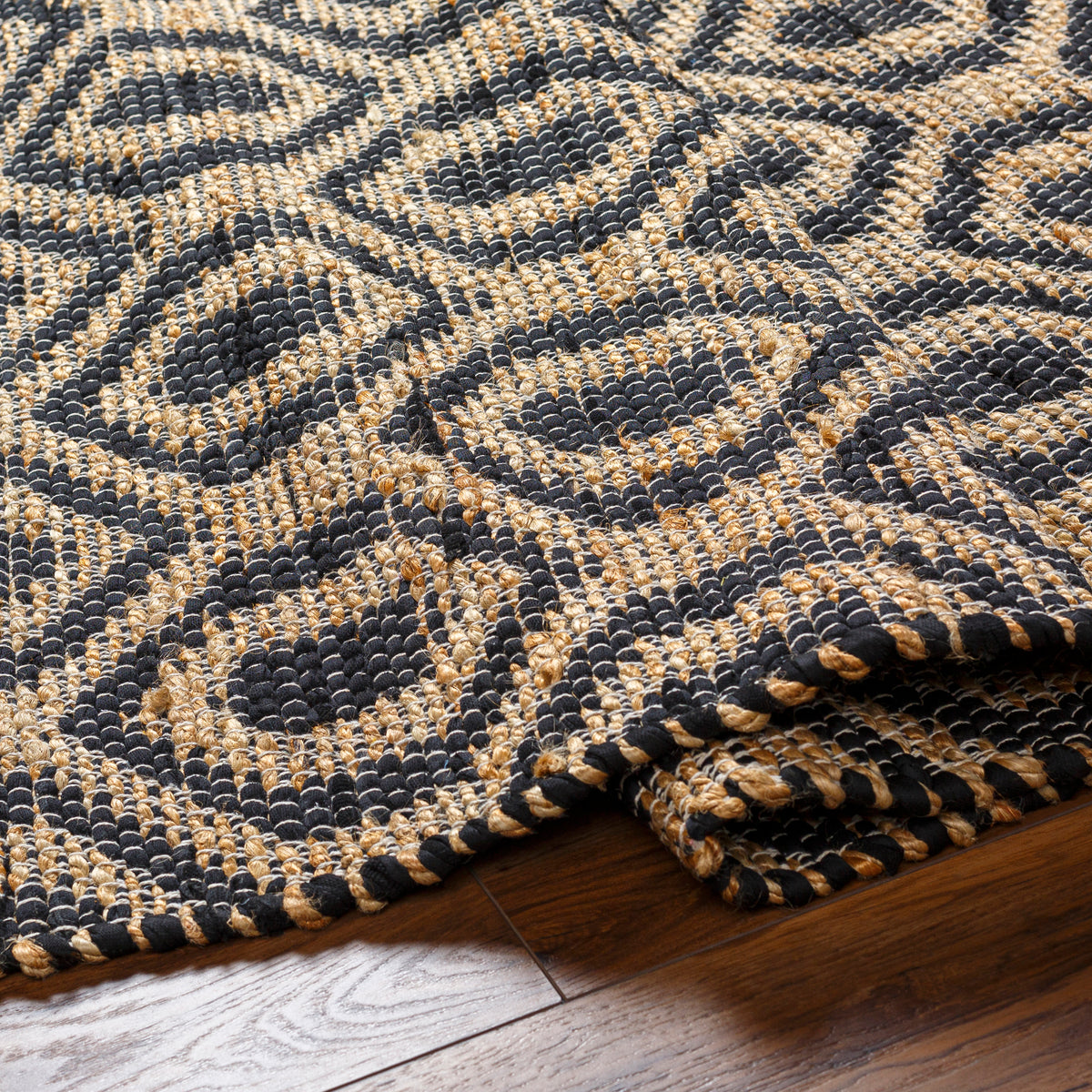 surya jean jea 2306 black rug