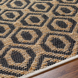 surya jean jea 2306 black rug