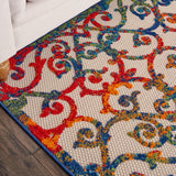 nourison aloha alh21 multicolor rug