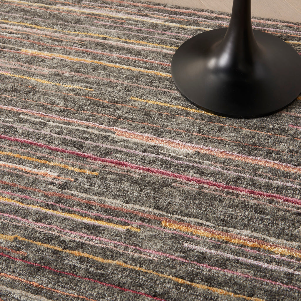 nourison plateau pae01 grey flame rug