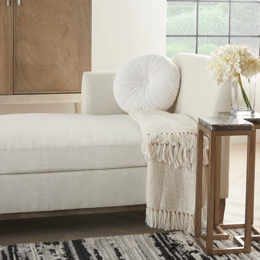 nourison sofia rc190 cream pillow