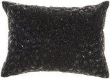 nourison luminescence z5000 black pillow