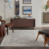 nourison infinite ift03 charcoal rug