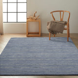 nourison halo hal01 denim rug