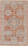 nourison homestead hms01 brick rug