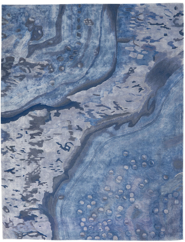 nourison prismatic prs05 blue rug