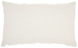 nourison life styles sh018 white pillow