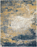 nourison twilight twi22 navy gold rug