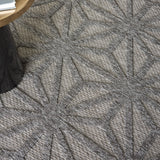 nourison cozumel czm01 dark grey rug
