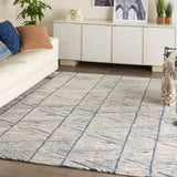Nourison Colorado CLR01 White Blue Rug