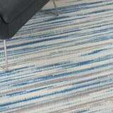Nourison Clearance Jubilant JUB04 Blue Rug