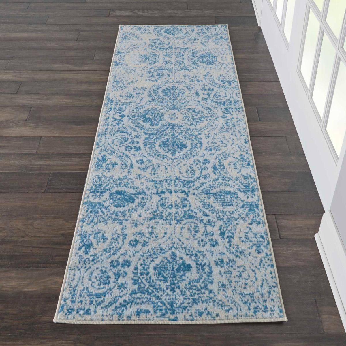 Nourison Clearance Jubilant JUB05 Blue Rug