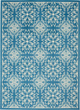 Nourison Clearance Jubilant JUB06 Ivory/Blue Rug