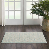 Nourison Clearance Jubilant JUB06 Ivory/Green Rug