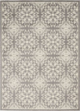 Nourison Clearance Jubilant JUB06 Ivory/Grey Rug