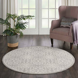 Nourison Clearance Jubilant JUB06 Ivory/Grey Rug