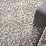 Nourison Clearance Jubilant JUB06 Ivory/Grey Rug