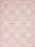 Nourison Clearance Jubilant JUB06 Ivory/Pink Rug