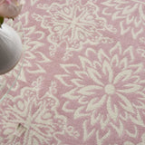 Nourison Clearance Jubilant JUB06 Ivory/Pink Rug