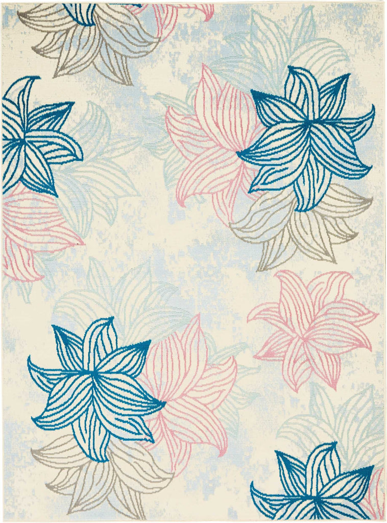 Nourison Clearance Jubilant JUB08 Ivory/Multicolor Rug