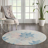 Nourison Clearance Jubilant JUB08 Ivory/Multicolor Rug