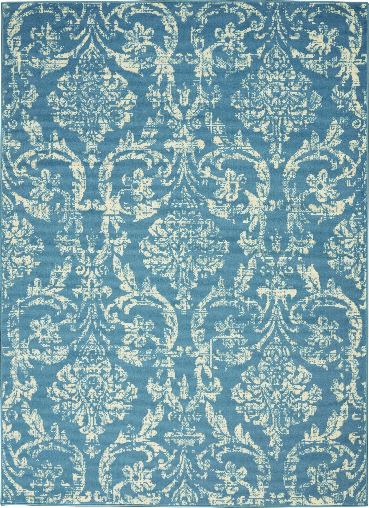 Nourison Clearance Jubilant JUB09 Blue Rug