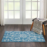 Nourison Clearance Jubilant JUB09 Blue Rug