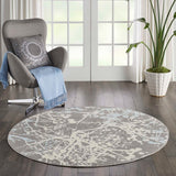 Nourison Clearance Jubilant JUB12 Grey Rug