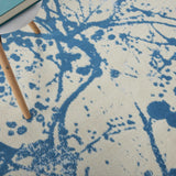 Nourison Clearance Jubilant JUB12 Ivory/Blue Rug