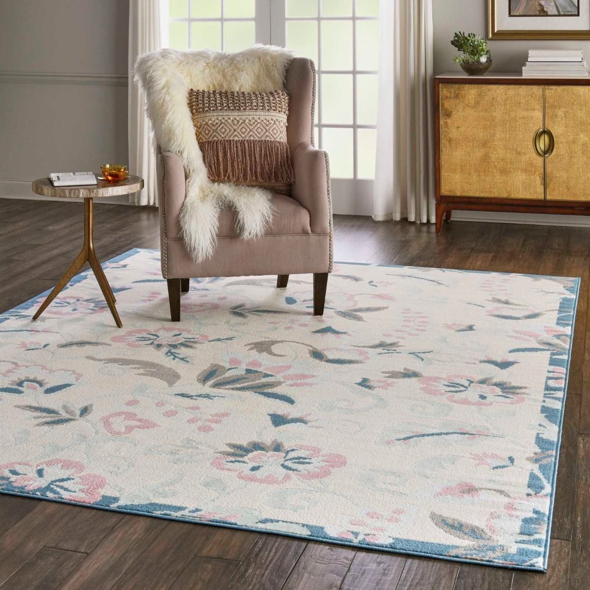 Nourison Clearance Jubilant JUB15 Ivory/Multicolor Rug