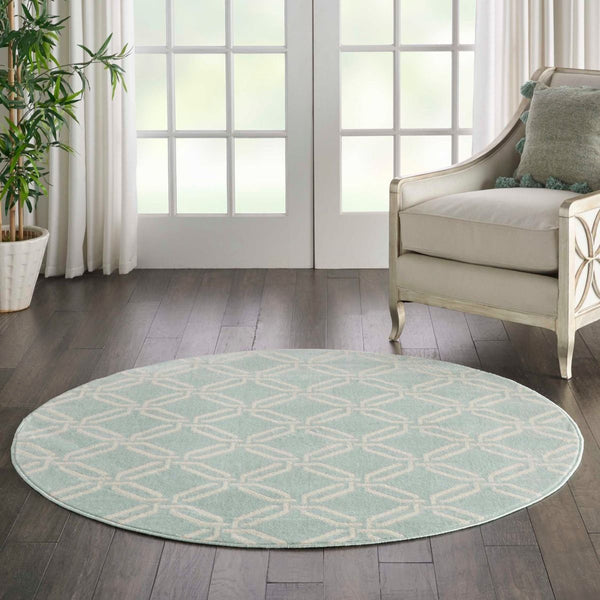 Nourison Clearance Jubilant JUB17 Green Rug
