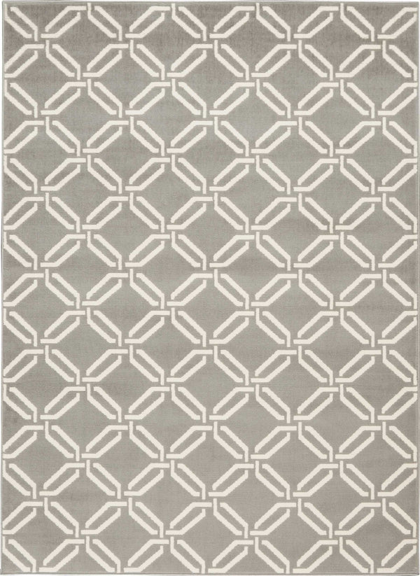 Nourison Clearance Jubilant JUB17 Grey Rug