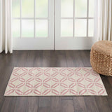 Nourison Clearance Jubilant JUB17 Ivory/Pink Rug