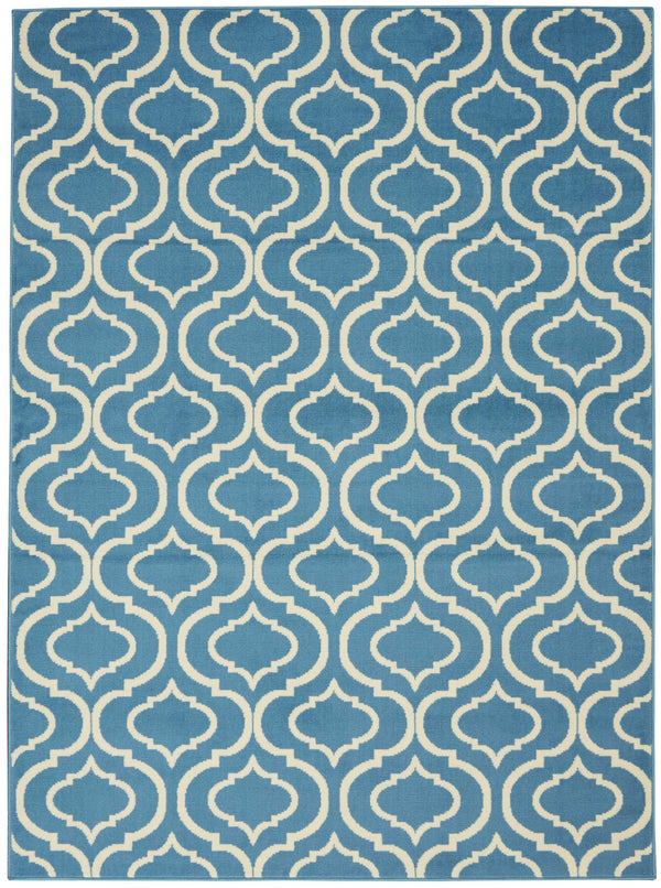 Nourison Clearance Jubilant JUB19 Blue Rug