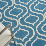 Nourison Clearance Jubilant JUB19 Blue Rug
