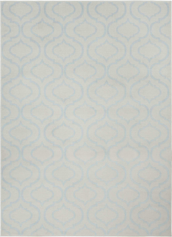 Nourison Clearance Jubilant JUB19 Ivory/Blue Rug