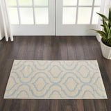 Nourison Clearance Jubilant JUB19 Ivory/Blue Rug